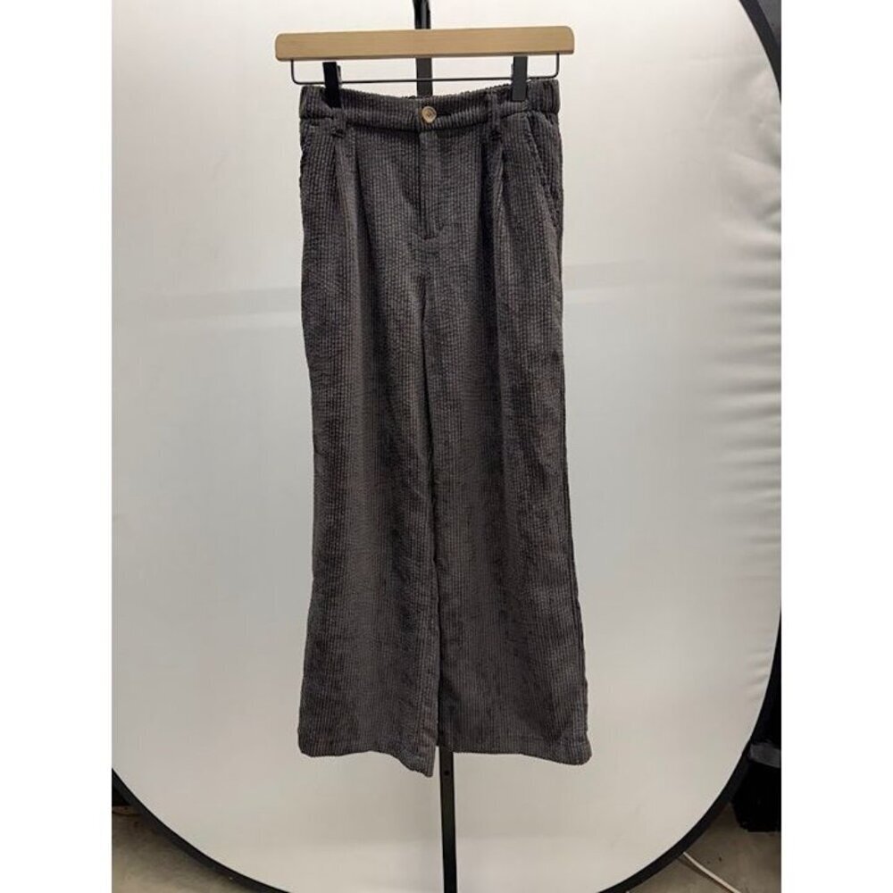 GAP Kids Grey Corduroy Wide Leg Pants